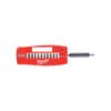 Bitkészlet 12részes 25mm PH/PZ/TX +0,75-2,5mm2-csupaszoló ShockwaveImpactDuty Milwaukee - 4932430910