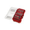 Bitkészlet 38részes  25-50mm PH/PZ/TX + mágneses tartó ShockwaveImpactDuty Milwaukee - 4932492009