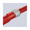 Csőfogó 90° lesarkított pofa 750mm piros 130mm-befogás KNIPEX - 8310040