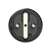 Dugvilla 2P+E piros gyűrűvel földelt 16A egyenes 250V fekete gumi csavaros IP54 Taurus2 PCE - 0512-sr