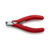Homlokcsípő fogó elektronikai 56HRC max.d2/1/0,6mm 115mm x 11mm-sz/fej KNIPEX - 6401115