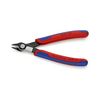 Elektronikai oldalcsípő fogó 62HRC max.d1,2/0,6mm nyitórugós piros-kék normál Super Knips KNIPEX - 7891125