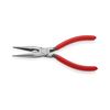 Fél-kerek csőrű (rádió) fogó 61HRC vágóéllel max.d2,5/1,6mm piros 160mm-hossz KNIPEX - 2501160