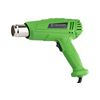 Elektromos hőlégfúvó pisztoly zöld 2000W 220-240V 50-60Hz 300-600°C 300l/min lépésenként TRACON - HLF3
