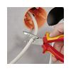 Kábelköpeny eltávolító fogó 61HRC vágás 2,2/3,2mm csupaszolás 0.75-2.5mm körvágó KNIPEX - 1346165