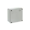 Kötődoboz falonkívüli műanyag 100mm x 100mm 50mm szürke teli fedél-fedél IP55 System Pro E ABB - M008460000