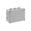 Kötődoboz falonkívüli műanyag 153mm x 110mm 66mm szürke teli fedél-fedél IP55 System Pro E ABB - M008220000