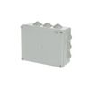 Kötődoboz falonkívüli műanyag 220mm x 170mm 80mm szürke teli fedél-fedél IP55 System Pro E ABB - 1SL0826A00