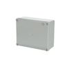 Kötődoboz falonkívüli műanyag 220mm x 170mm 80mm szürke teli fedél-fedél IP55 System Pro E ABB - 1SL0856A00