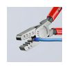 Krimp fogó 0.25-2.50mm2 trapéz-présforma 145mm KNIPEX - 9761145A