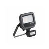 LED fényvető 12m/40-160°-érzékelős 6-8W 220-240V AC 780-1100lm 3000K fekete IP66 FL10SNP LEDVANCE - 4099854306747