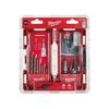 Lépcsős és fémfúró fúró készlet 10db d4-12mm d4-20mm d2/3/4/5/6mm HSS-G Milwaukee - 48899350