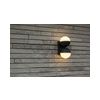 LUTEC 5138003118 LOOMA kültéri fali LED 15,6W 3000K 1600lm fekete/opál félgömb IP54 FORGATHATÓ DIR/INDIR