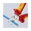 Oldalcsípő fogó 61HRC piros-sárga szigetelés normál 160mm szigetelt 1000V KNIPEX - 7026160