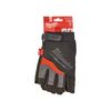 Ujjvég nélküli kesztyű légáteresztő pár 5 ujjas 11/ XXL-méret fekete Milwaukee - 48229744
