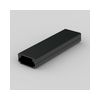 Vezetékcsatorna 20x10-hez UV-stabil fekete műanyag 20mm x 10mm x 2000mm x fekete LHD KOPOS - LHD 20X10_FD