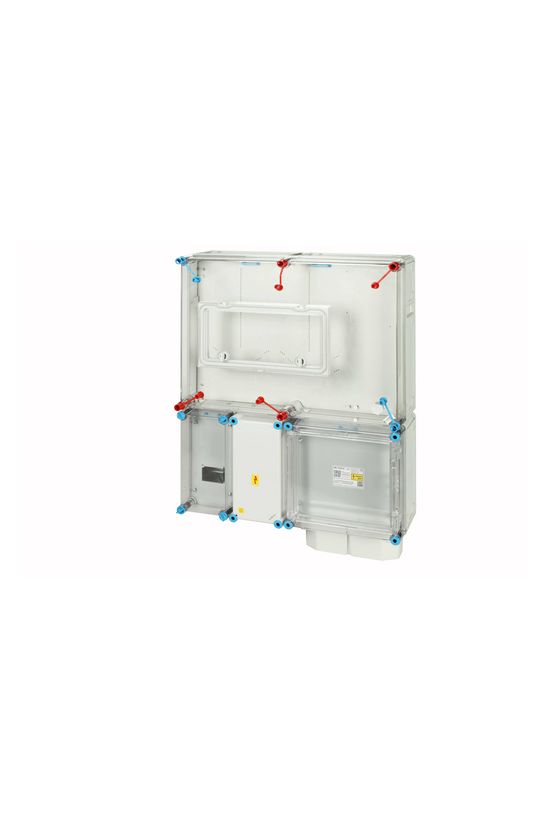 1/3F mérőszekrény 1xM63.80A+1xV32A/H földkábeles (50mm2) 4-modulhely  HB33K0F24-U1(HEN25.E206) Hensel - 1091335