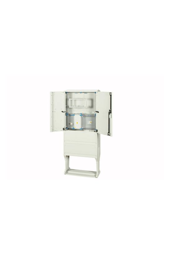 1/3F mérőszekrény 1xM63.80A+1xV32A/H földkábeles (50mm2) szabadtéri dugaszolóaljzatos (HEN25.ES210) Hensel - 1091345