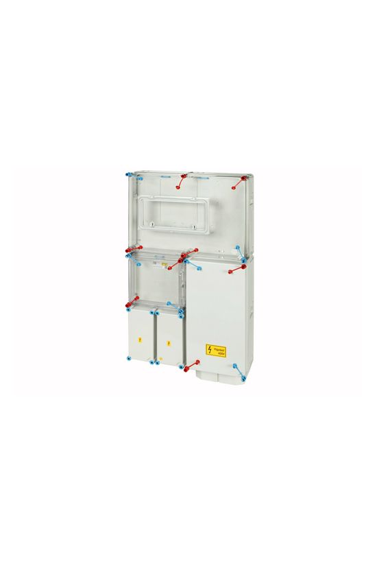 1/3F mérőszekrény 1xM63.80A+1xV32A/H földkábeles (95mm2) 1-szintes HB33K0F-U1(HEN24.E189) Hensel - 1091350