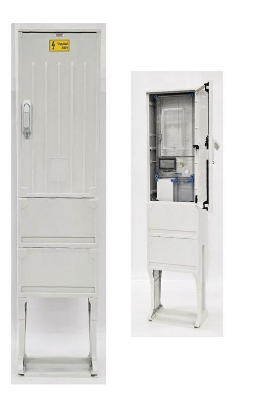 1/3F mérőszekrény 1xM63A földkábeles szabadtéri 4-modulhely 1M HB3000FE4-U1(HEN25.ES197) Hensel - 1091338