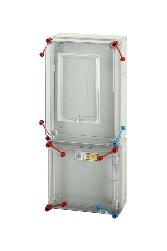 1/3F mérőszekrény 1xM80A szabadvezetéki 1-szintes 1-mérőhely 1M HB3008-U(HEN21.E002) Hensel - 1091615