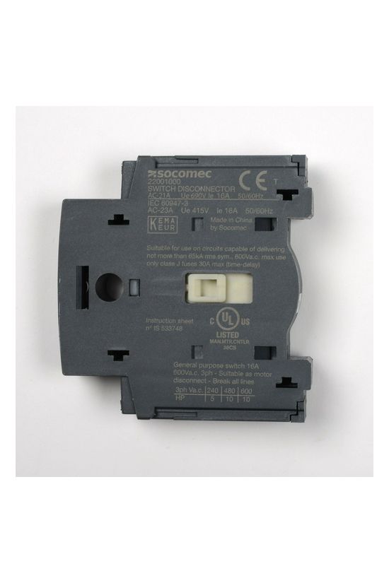 4. főpólus M16-hoz Sirco M1 SOCOMEC - 22001000