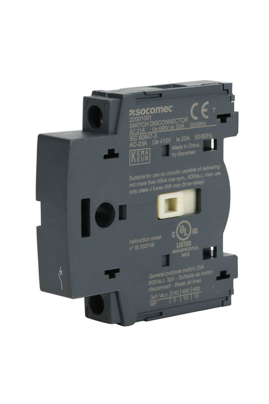 4. főpólus M20-hoz Sirco M1 SOCOMEC - 22001001