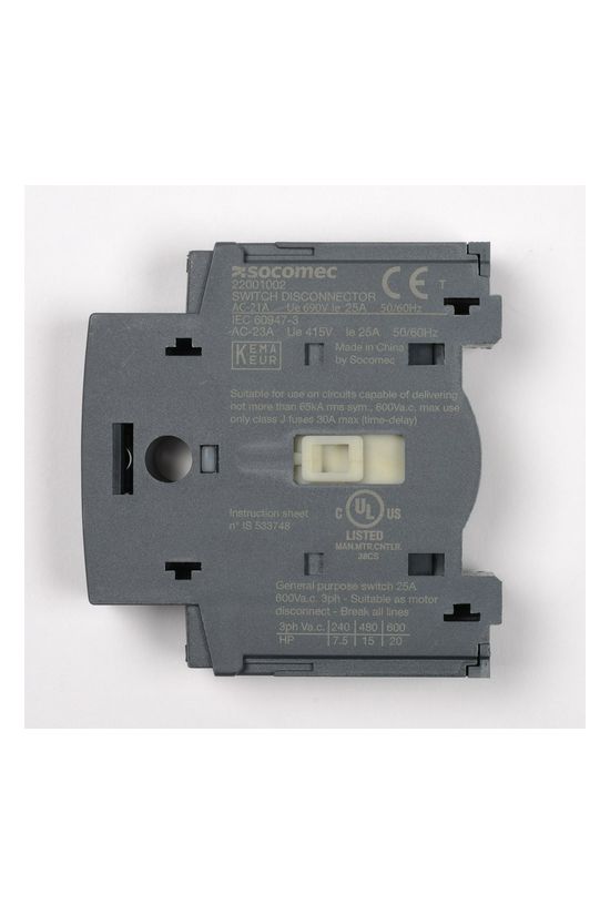 4. főpólus M25-höz Sirco M1 SOCOMEC - 22001002