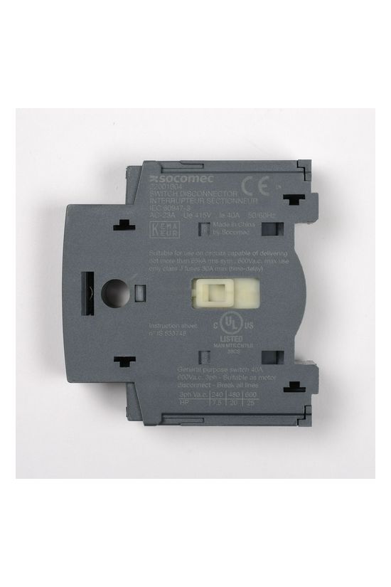 4. főpólus M40-hez Sirco M1 SOCOMEC - 22001004