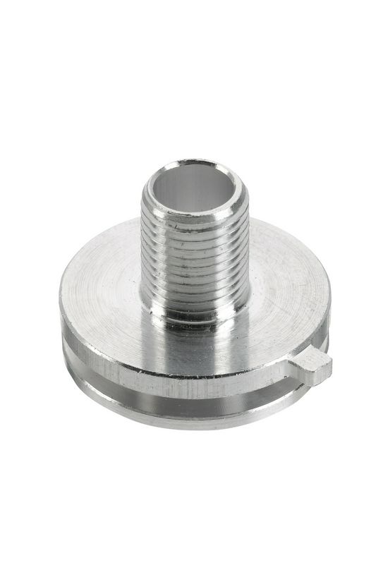 Adapter rögzítő világítási sín adapterhez forgó M10x1 fekete alumínium XTSA 57/12-9 LIVAL - 19130571