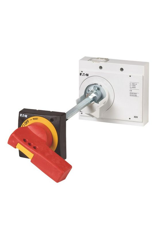 Ajtókuplung forgató hajtás teljesítménymegszakítóhoz piros vészleállító zárható NZM3-XTVDVR EATON - 260182