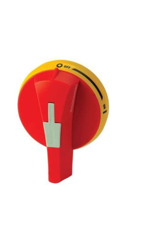 Ajtókuplungos hajtás 100..125A / M3 terheléskapcsolókhoz piros/sárga IP65 SOCOMEC - 14841111