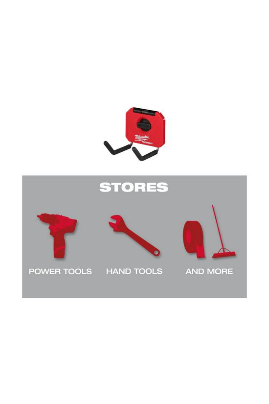 Akasztó szerszámládához egyenes 102x89x102mm max.7kg Packout Milwaukee - 4932480704