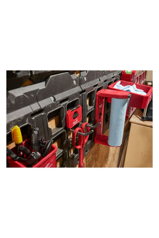 Akasztó szerszámládához egyenes 102x89x102mm max.7kg Packout Milwaukee - 4932480704