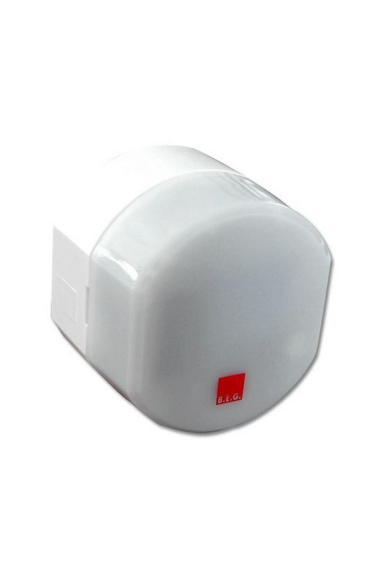 Alkonykapcsoló falra kültér 2-300lx 1z 2300W falonkívüli műanyag fehér CdS-T-AP B.E.G. - 92367