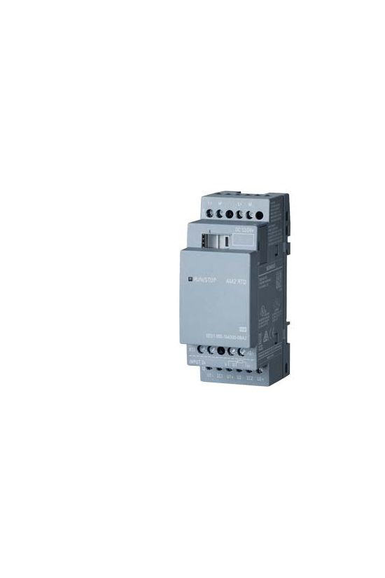 Analóg bemeneti modul Pt100/1000 10Bit 2AI LOGO! SIEMENS - 6ED1055-1MD00-0BA2