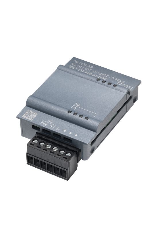Analóg kimeneti modul +/-10V v. 0...20mA 12Bit 1AO SIMATIC S7-1200 SIEMENS - 6ES7232-4HA30-0XB0