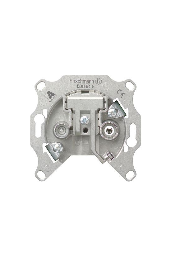 Antenna aljzat TV-R süllyesztett 2-kimenet átmenő 20dB/860MHz 5dB/860MHz/vonali EDU 04 F GIRA - 004600