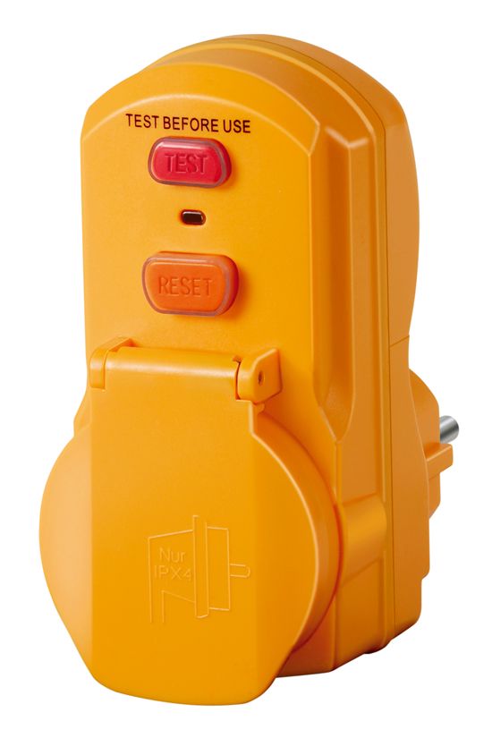 Áram-védőkapcsolós adapter 2P+F dugaszolható 16A 250V 0.03A adapter dugó BDI-A 2 LECTRA - 1290660