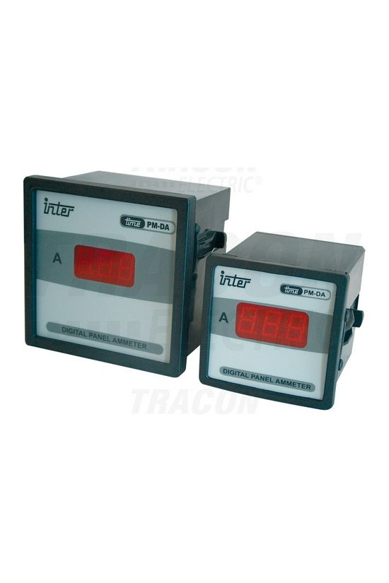 Árammérő 4digit digitális 0-5A 1-osztályú AC TRACON - ACAMD-72-50