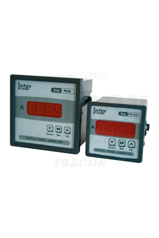 Árammérő 4digit digitális 0-5A 1-osztályú AC TRACON - ACAMD-96