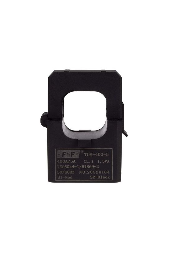 Áramváltó F&F TOM-150 150/5, 1,5VA, Class1, nyitható mini - TOM-400-5