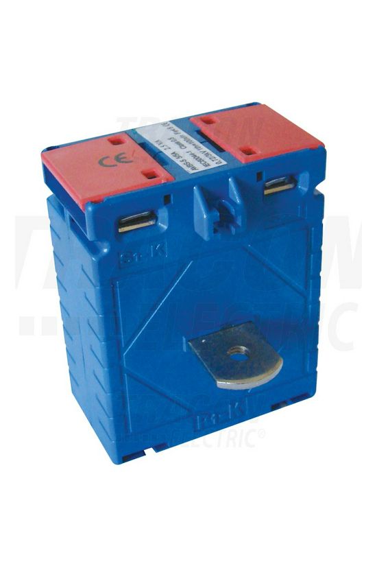 Áramváltó sínnel 50A/ 5A 2.5VA 0.5-osztály réz sínnel TRACON - AVBS-50