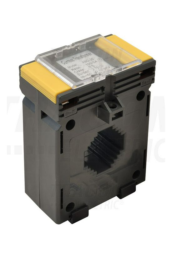 Áramváltó sínre átfűzhető 150A/ 5A 5VA 0.5-osztály TRACON - AV40150SH