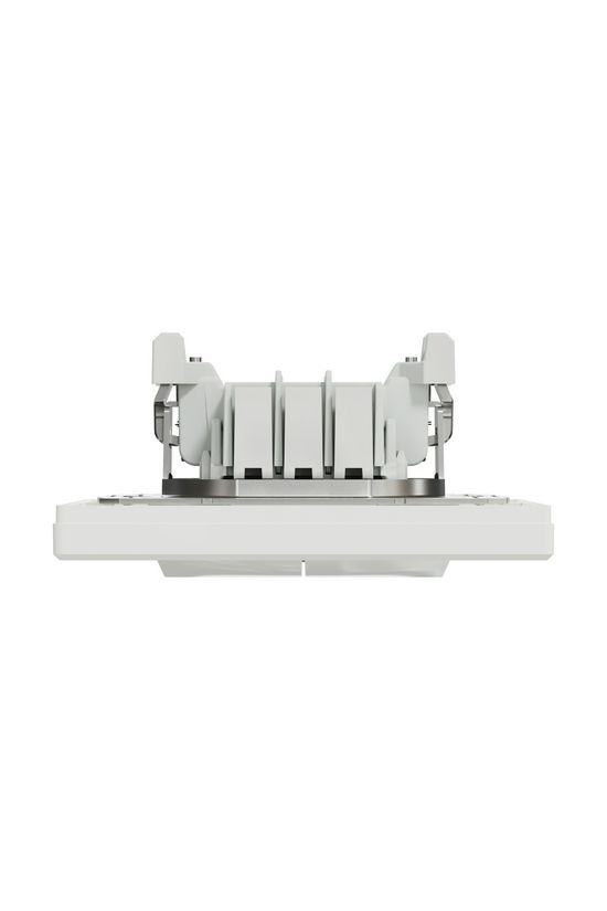 Asfora 106+6 kettős váltókapcsoló betét teljes fedéllel fehér süllyesztett csavaros Schneider - EPH0600121