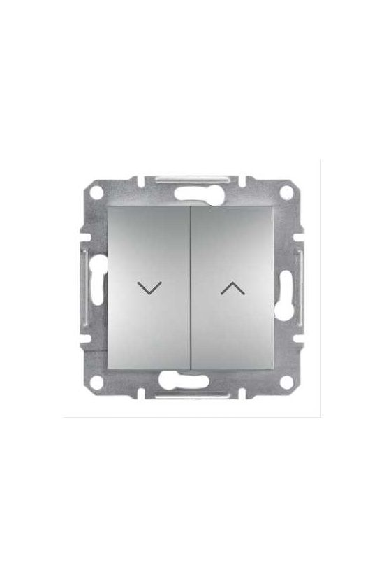 Asfora redőnymozgató 102 2P kapcsoló billentyűs alumínium műanyag Schneider - EPH1300561