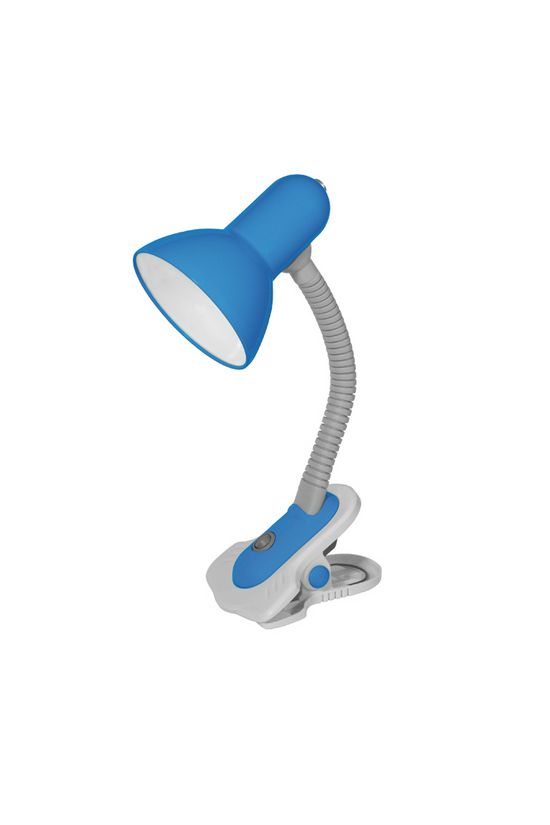 Asztali lámpatest billenőkapcsolós csíptetős 1x 60W 220-240V E27 SUZI HR-60-BL KANLUX - 07152