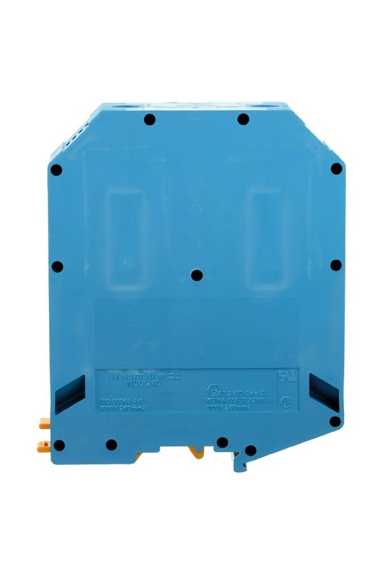 Átmenő sorkapocs TS32 1-szintes 415A 70-185mm2/érvéghüvely kék csavaros WDU 240 BL Weidmüller - 1822210000