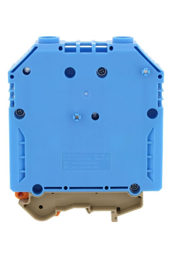 Átmenő sorkapocs TS32/35 imbuszcsavaros 1-szintes 309A 50-150mm2/érvéghüvely RK 150 BU CONTA-CLIP - 1124.5