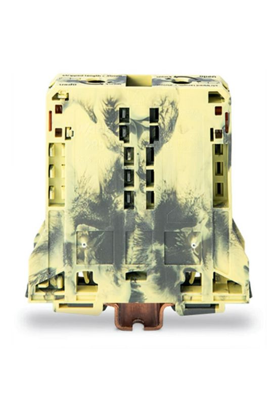 Átmenő sorkapocs TS35 1-szint 232A 25-95mm2/érvéghüvely többszínű rugószorításos WAGO - 285-191